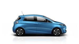 renault zoe bleu